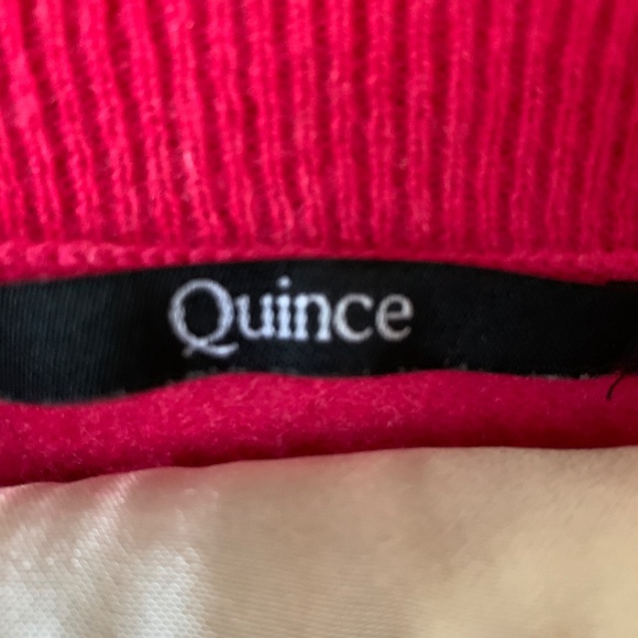 Quince Mongolian Cashmere Tee XS - Picture 2 of 3